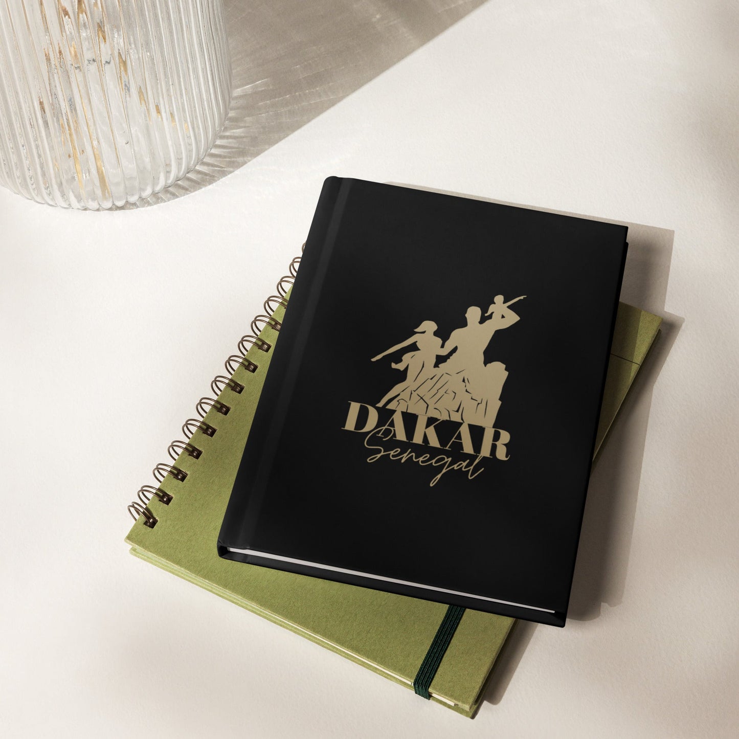 African Renaissance Monument Hardcover Journal - Black - Asali Origins