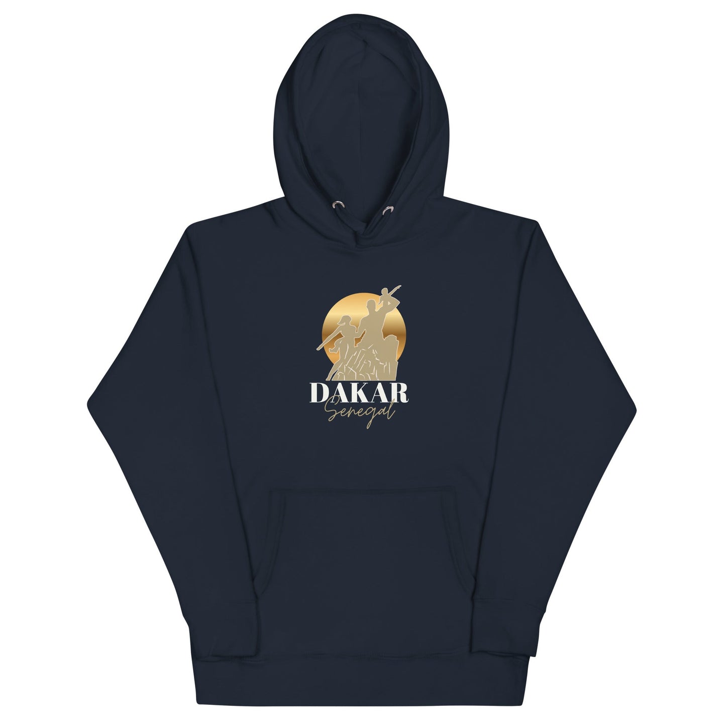 African Renaissance Monument Unisex Luxe Hoodie - Asali Origins