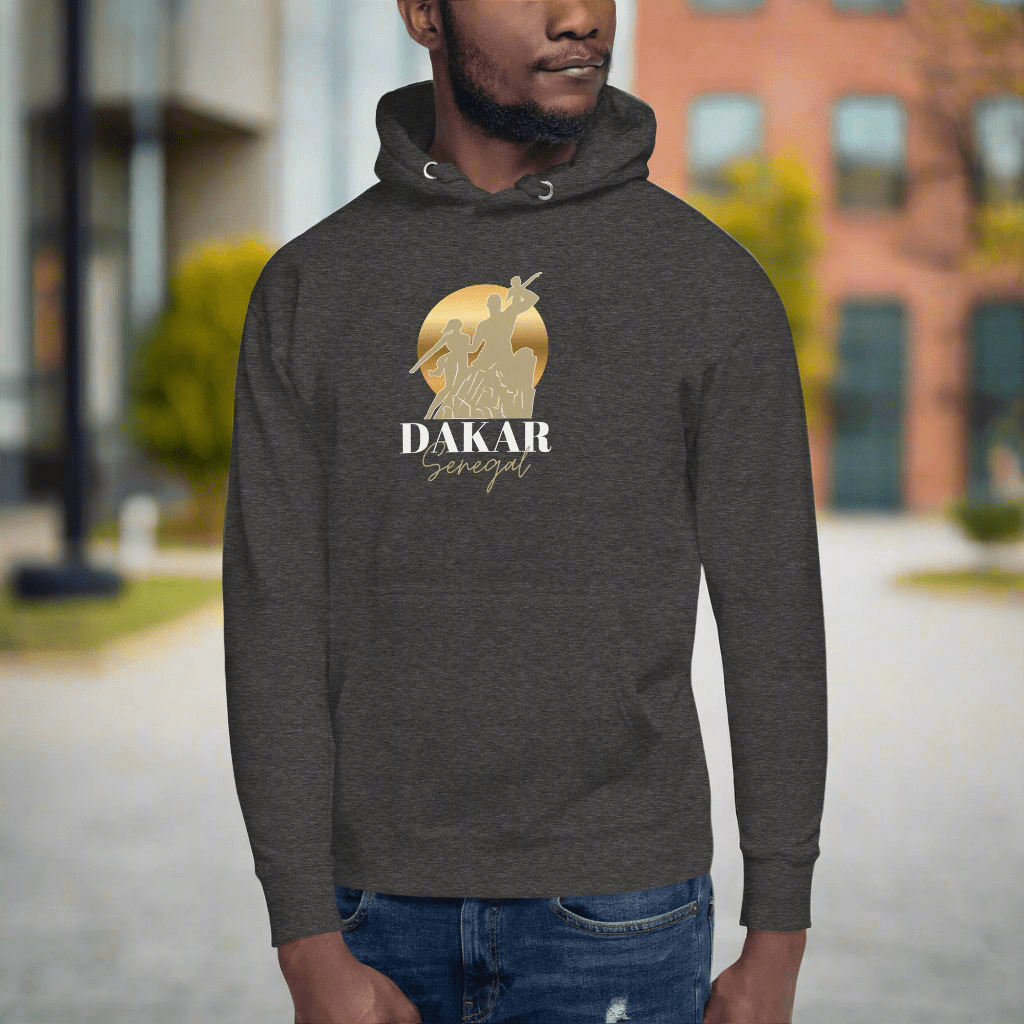 African Renaissance Monument Unisex Luxe Hoodie - Asali Origins
