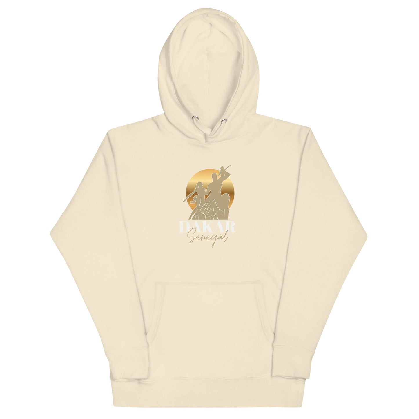 African Renaissance Monument Unisex Luxe Hoodie - Asali Origins