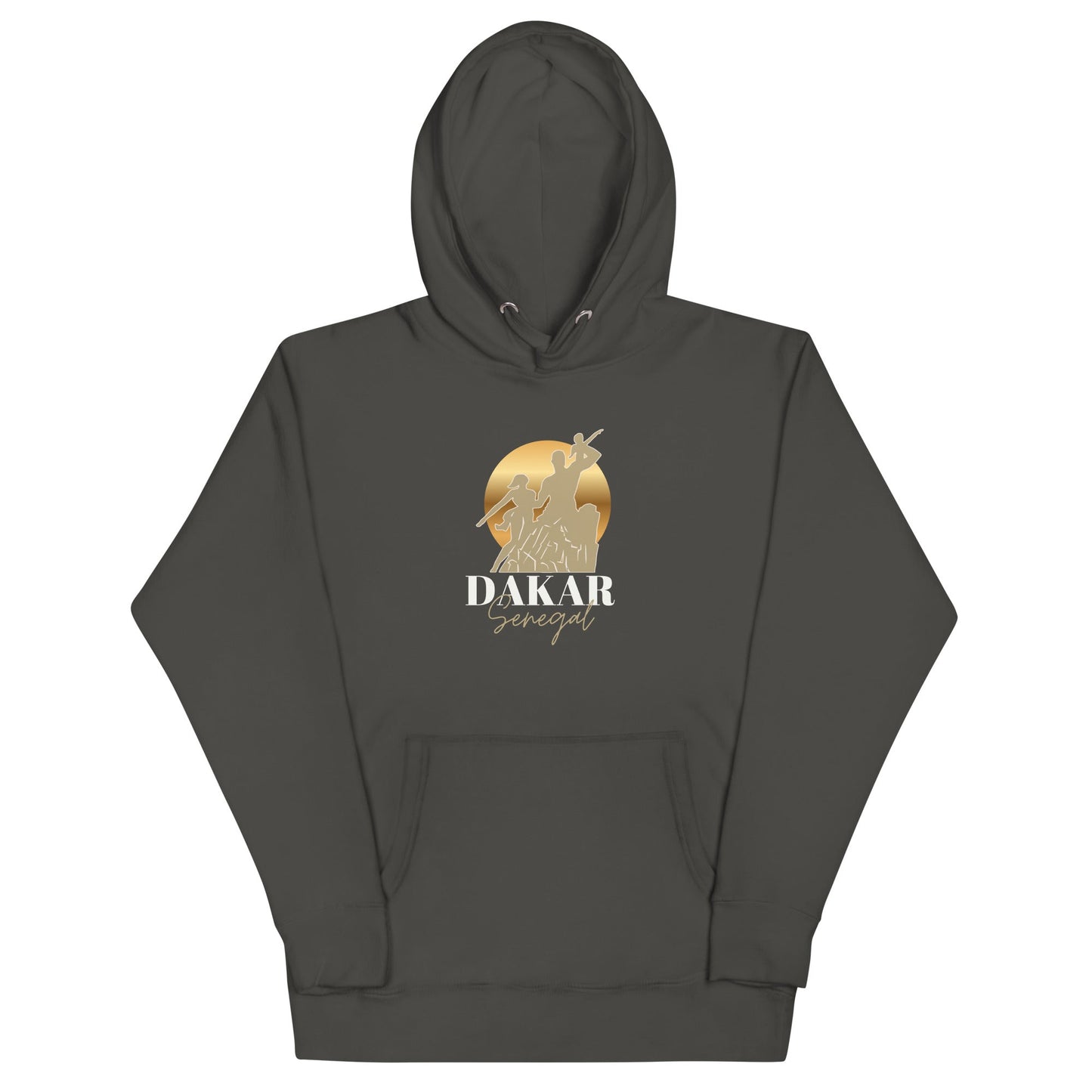 African Renaissance Monument Unisex Luxe Hoodie - Asali Origins