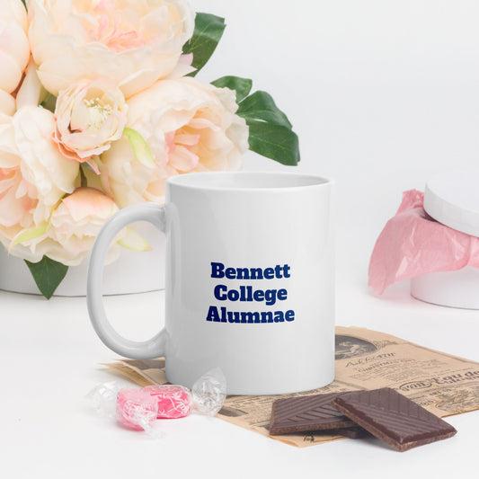 Bennett College White Glossy Mug - Asali Origins