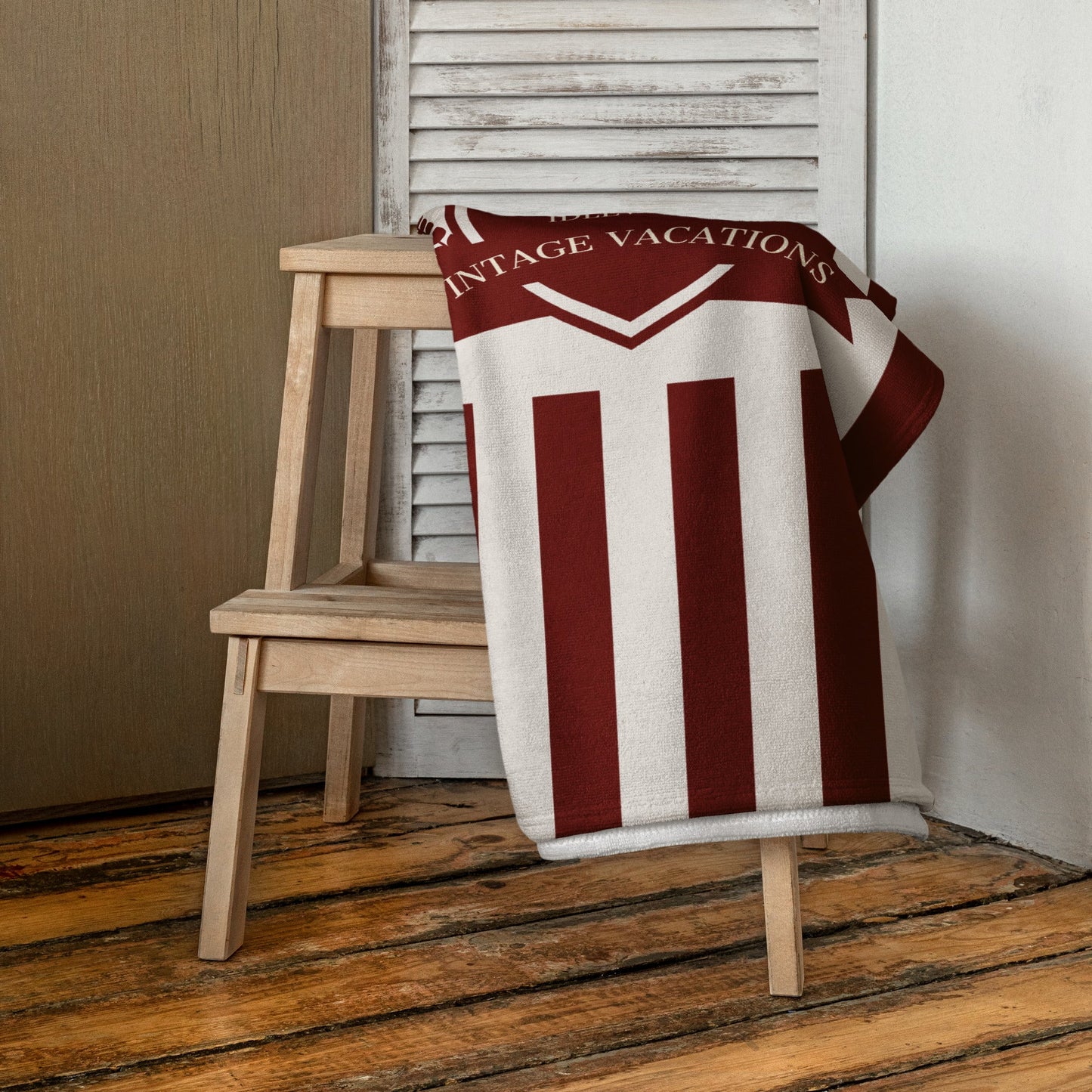 Vintage Vacation Heritage Beach Towel - Asali Origins