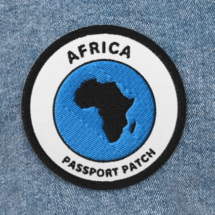 Africa Passport Patch - Asali Origins
