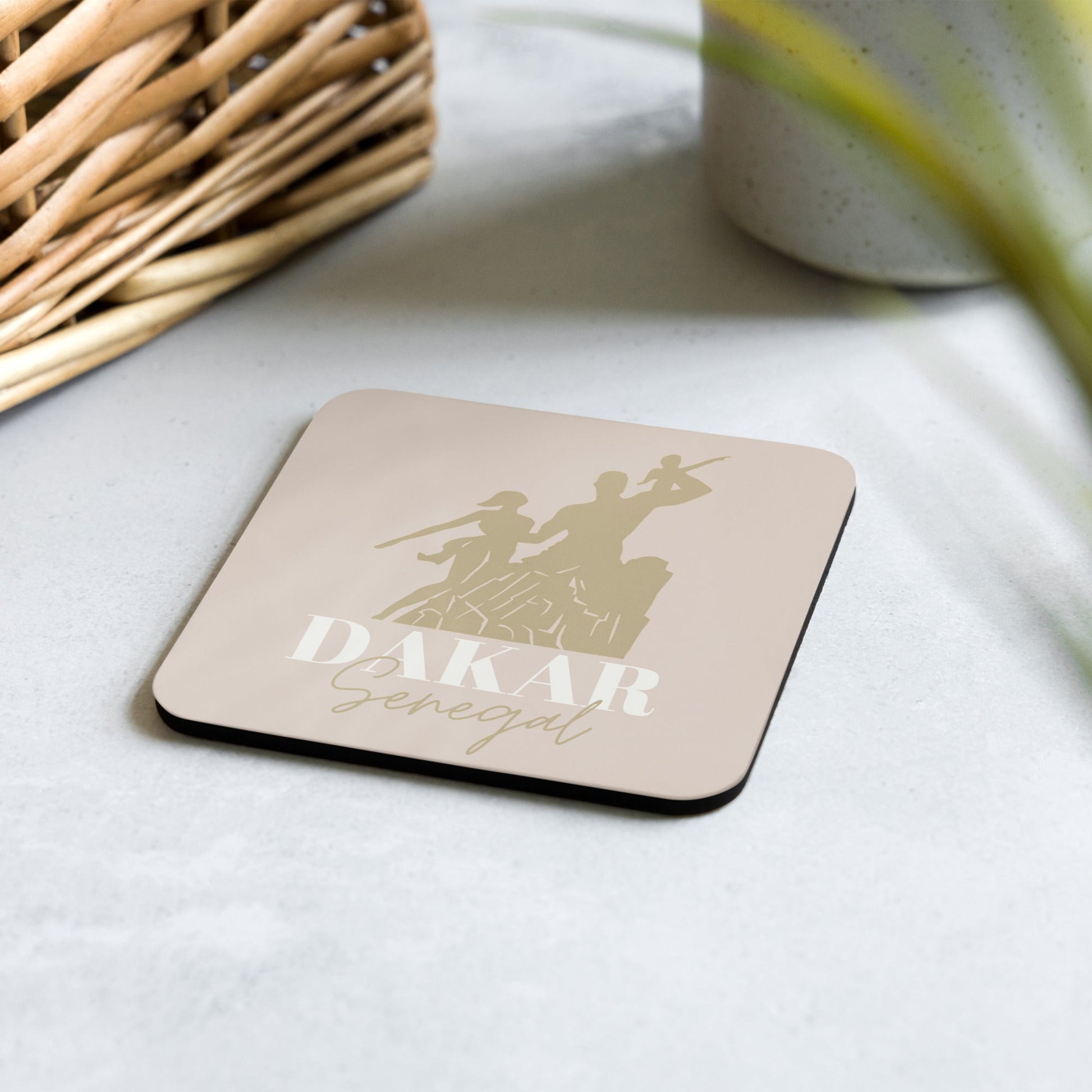 African Renaissance Monument Coaster - Asali Origins