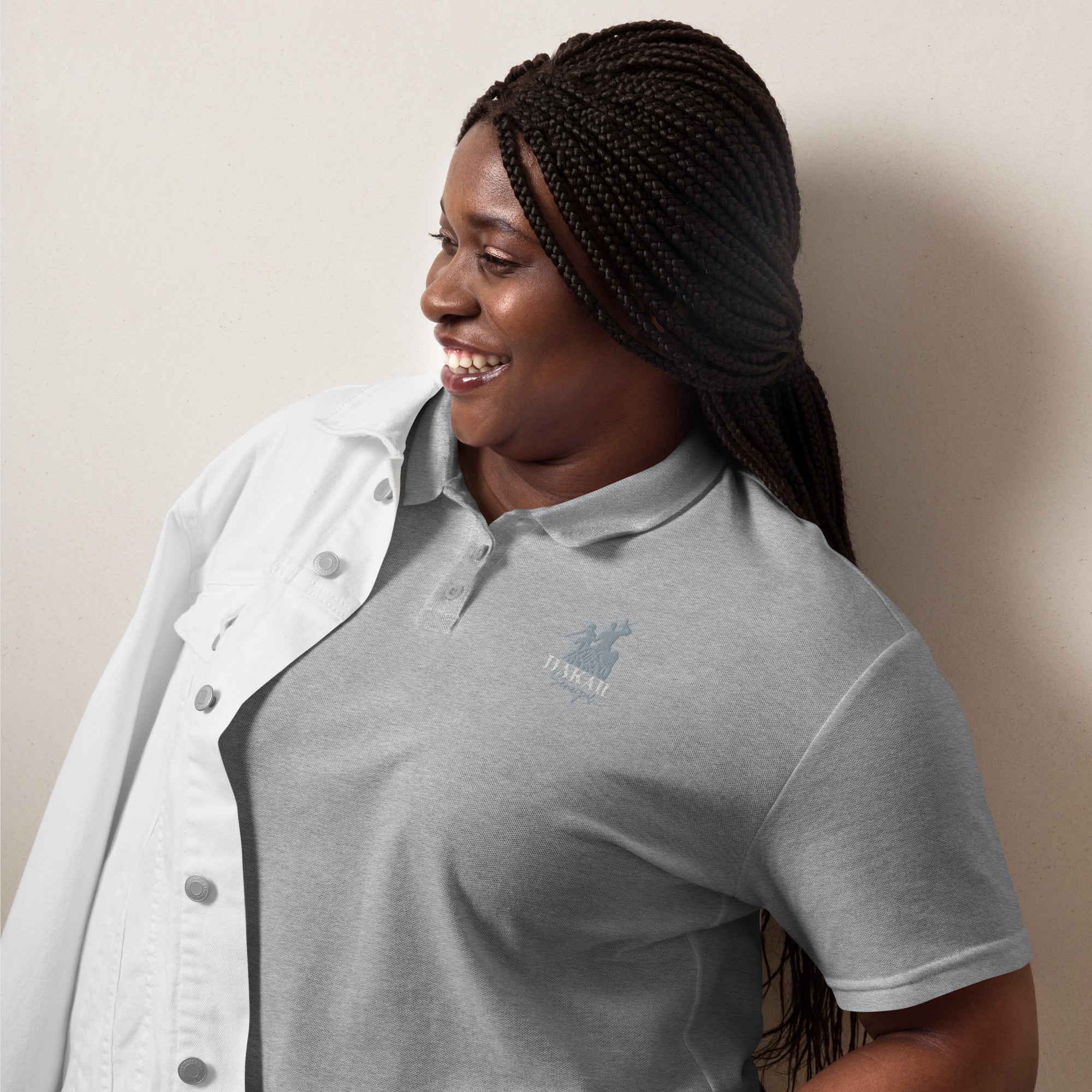 African Renaissance Monument Pique Polo Shirt – Asali Origins