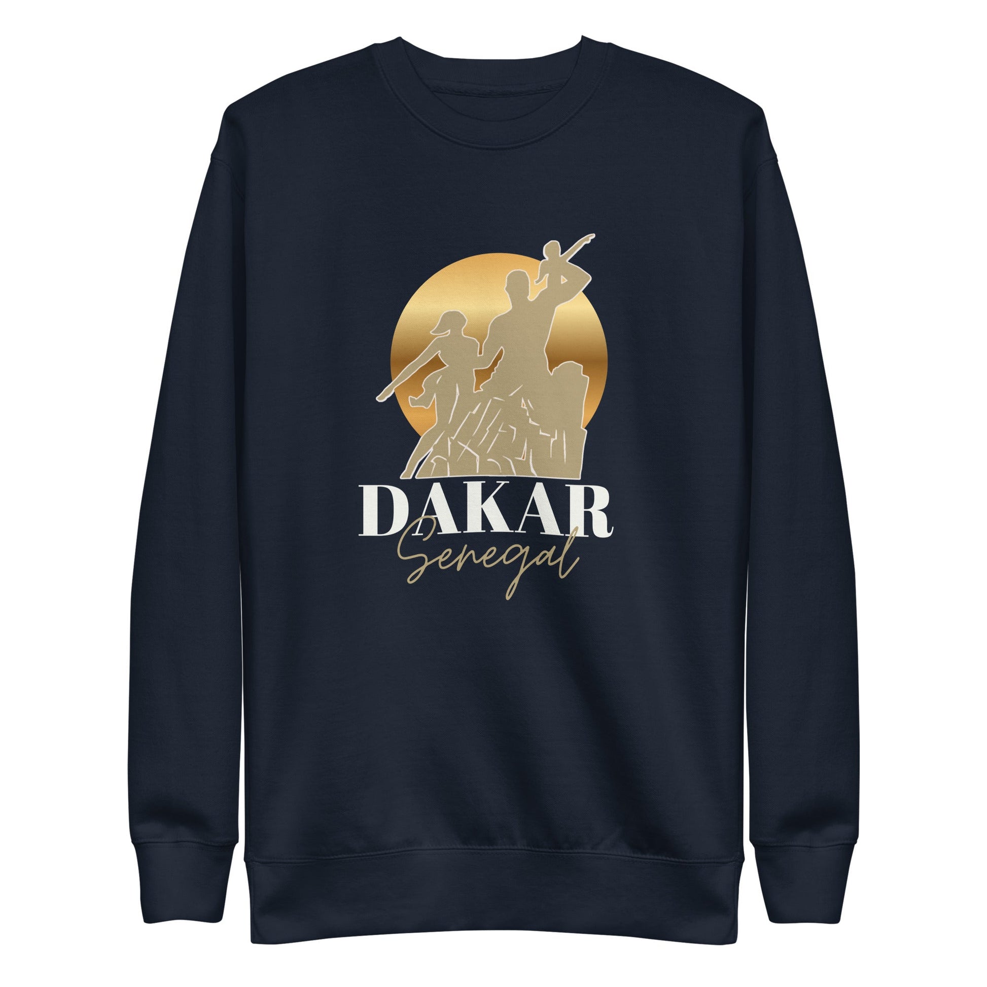 African Renaissance Monument Unisex Luxe Sweatshirt - Asali Origins