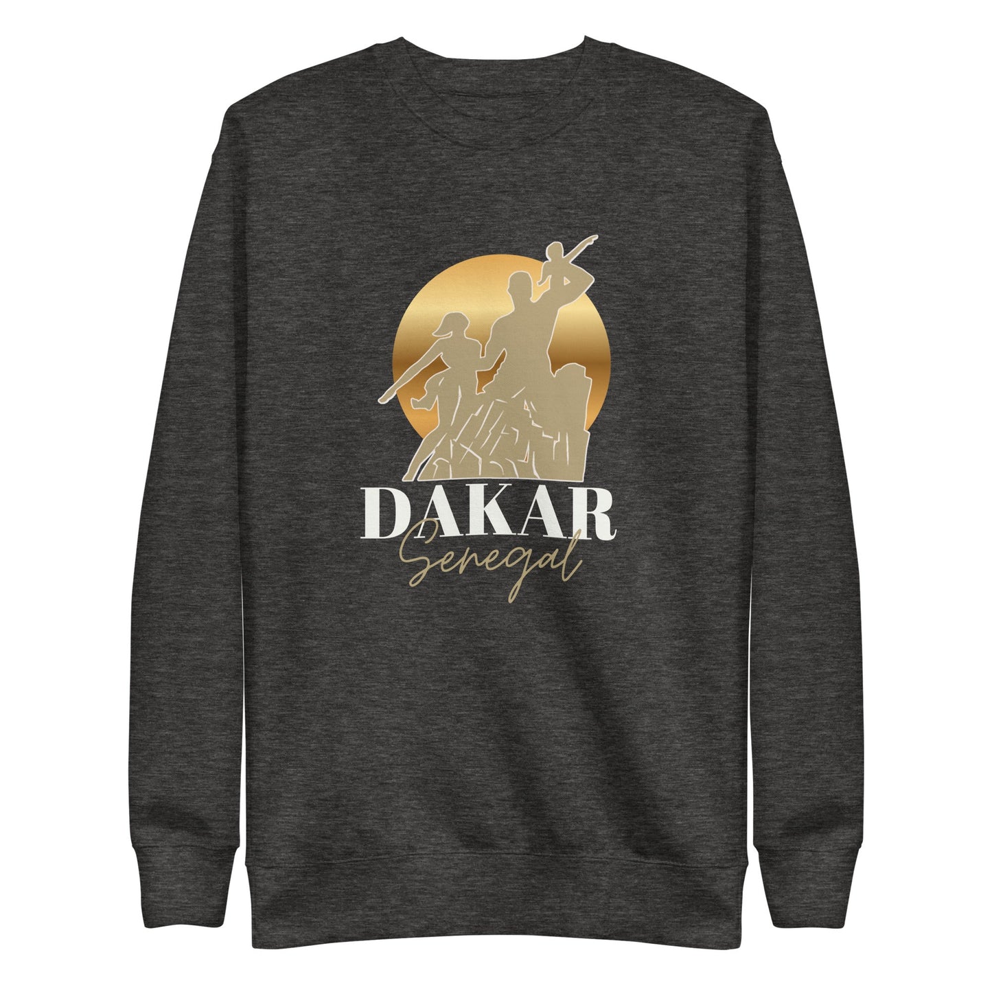 African Renaissance Monument Unisex Luxe Sweatshirt - Asali Origins