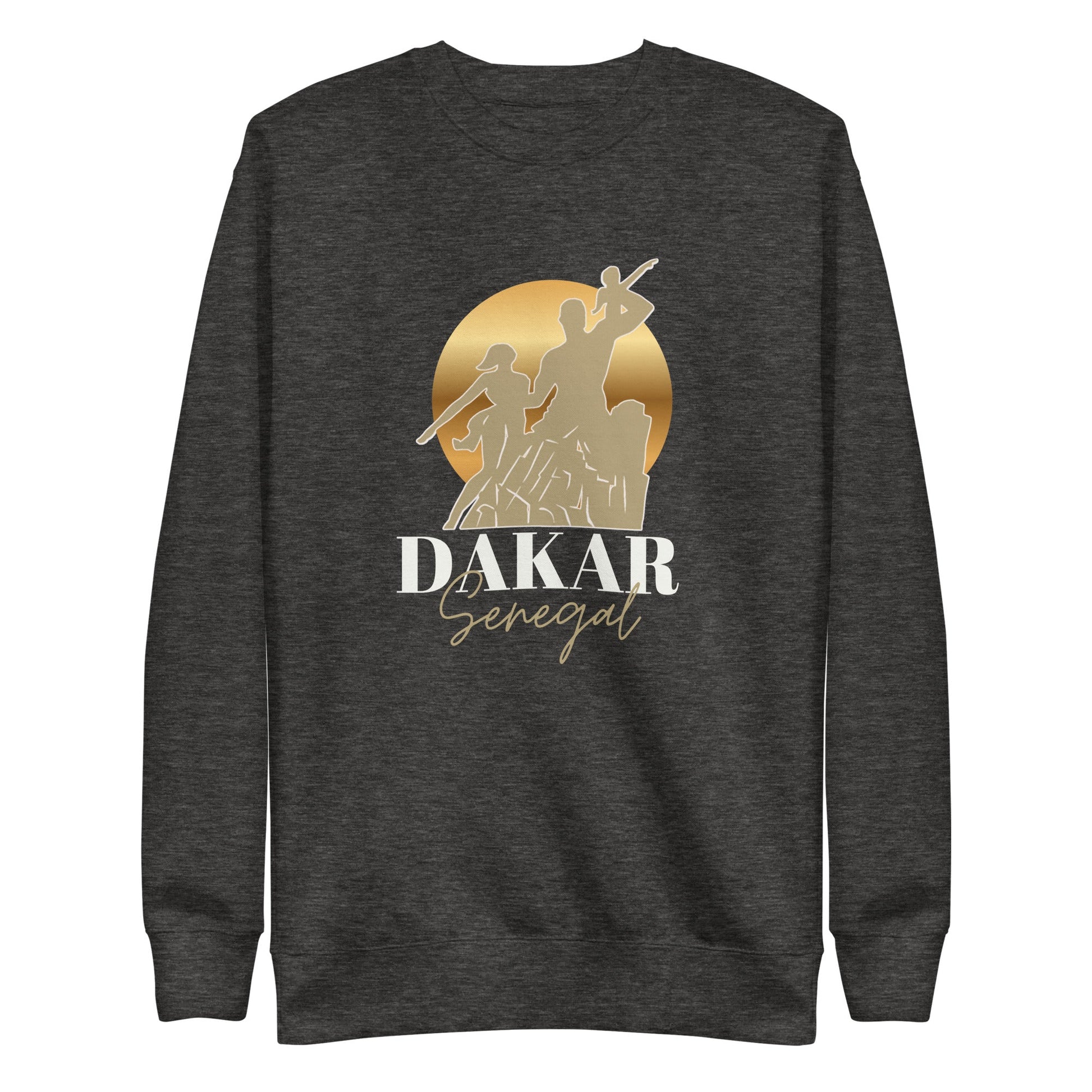 African Renaissance Monument Unisex Luxe Sweatshirt - Asali Origins