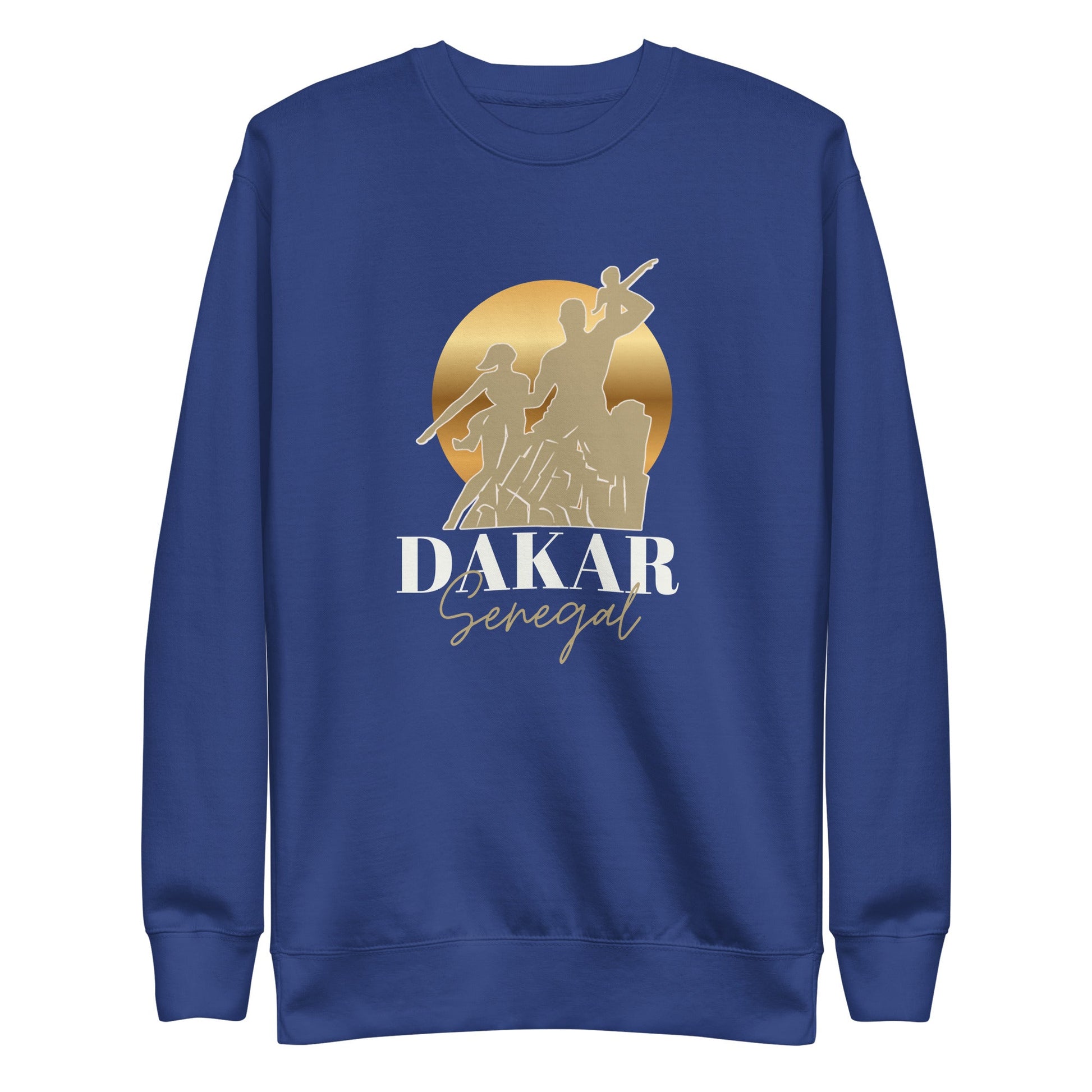 African Renaissance Monument Unisex Luxe Sweatshirt - Asali Origins