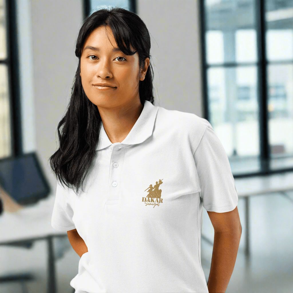 African Renaissance Monument Unisex Polo Shirt - Asali Origins