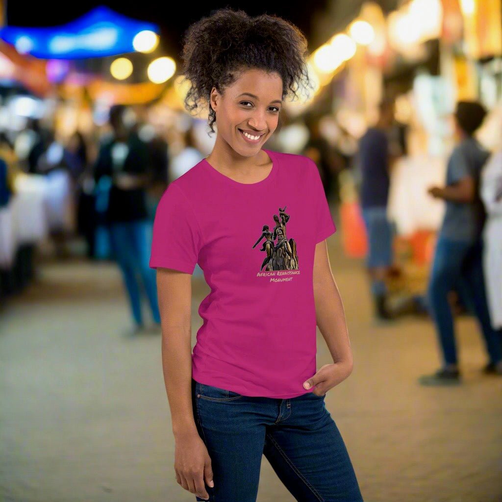 African Renaissance Monument Unisex T-shirt - Asali Origins