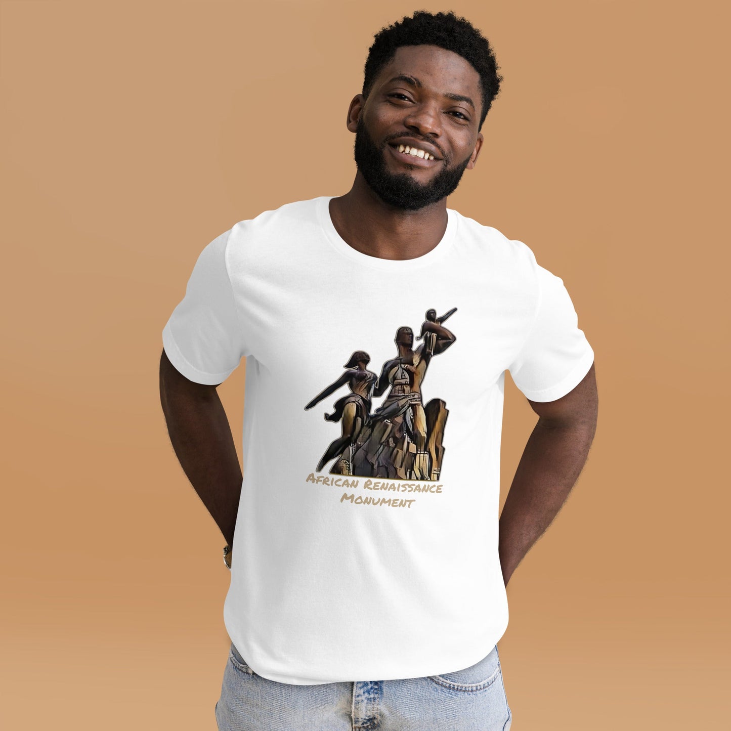 African Renaissance Monument Unisex T-shirt - Asali Origins