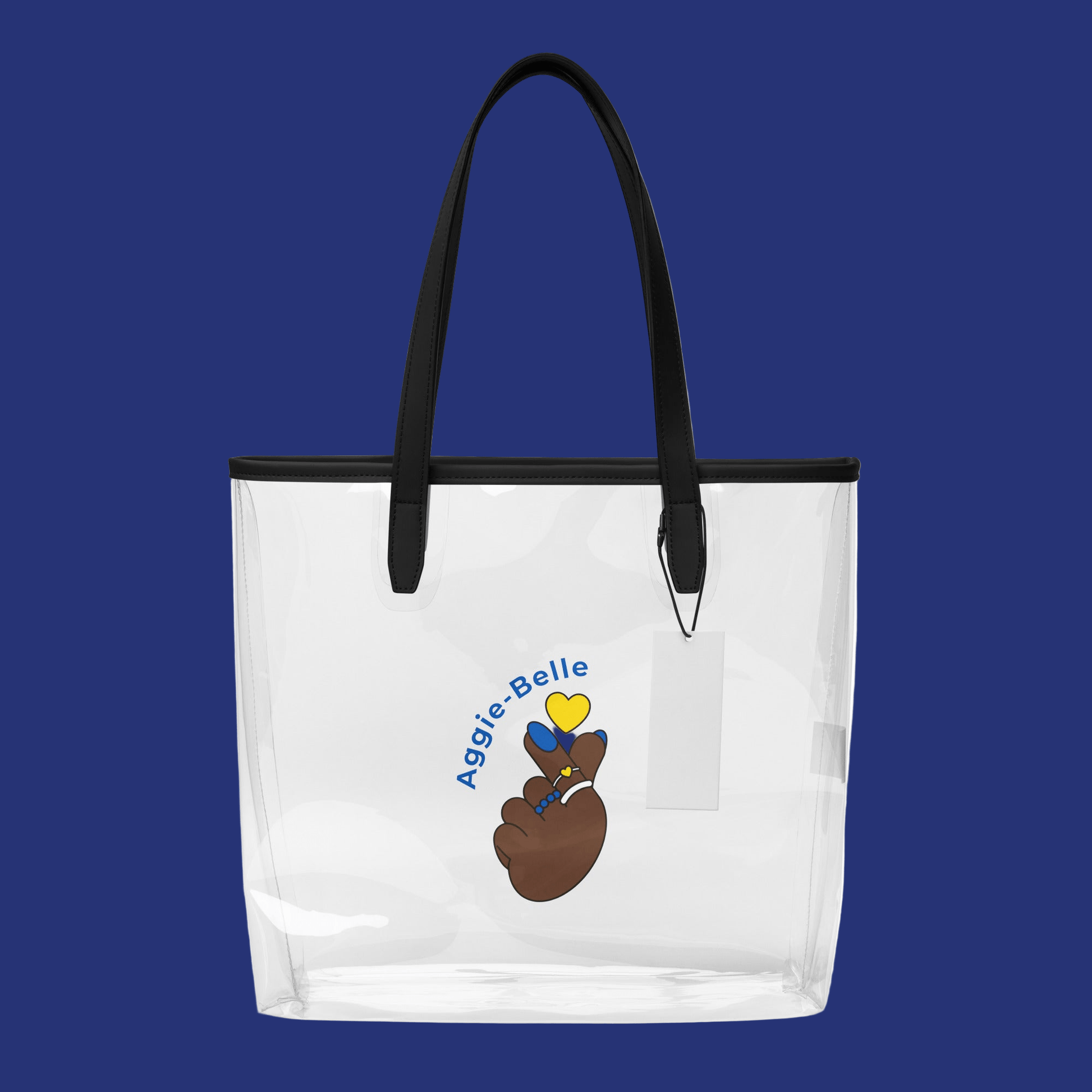 Aggie - Belle Clear Tote Bag - Asali Origins