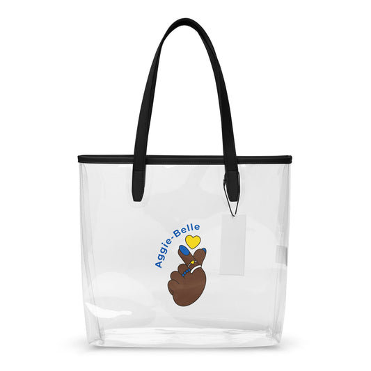 Aggie - Belle Clear Tote Bag - Asali Origins
