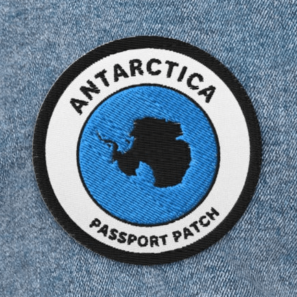 Antarctica Passport Patch - Asali Origins