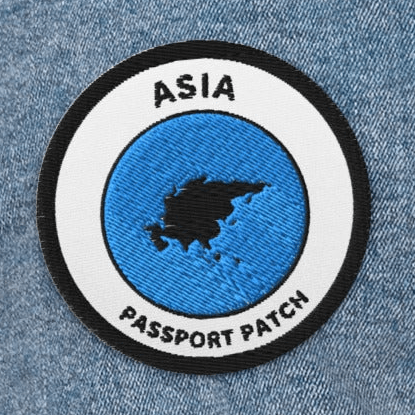Asia Passport Patch - Asali Origins