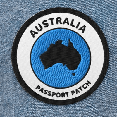 Australia Passport Patch - Asali Origins