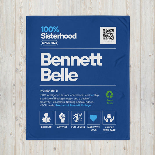 Bennett Belle Throw Blanket - Asali Origins