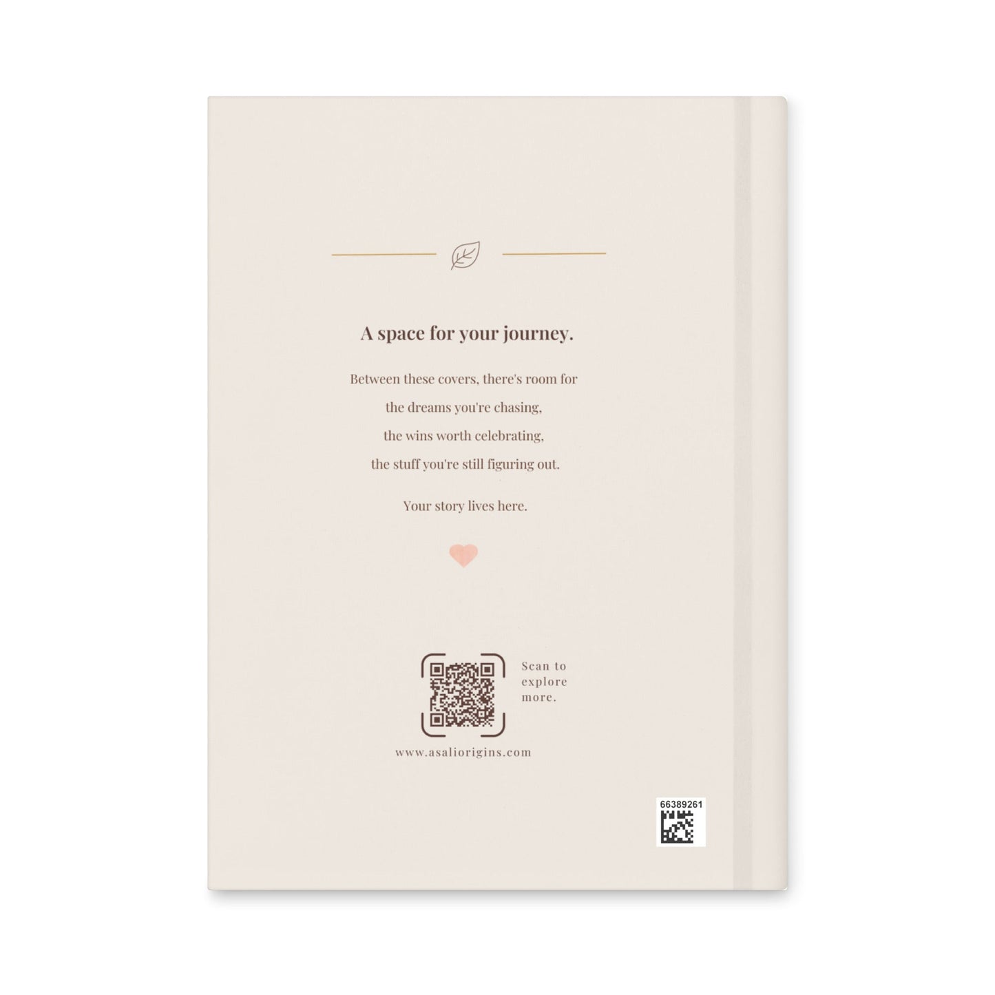 Breathe Hardcover Journal - Asali Origins