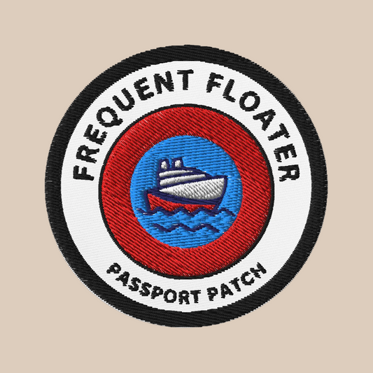 Frequent Floater Cruise Passport Patch
