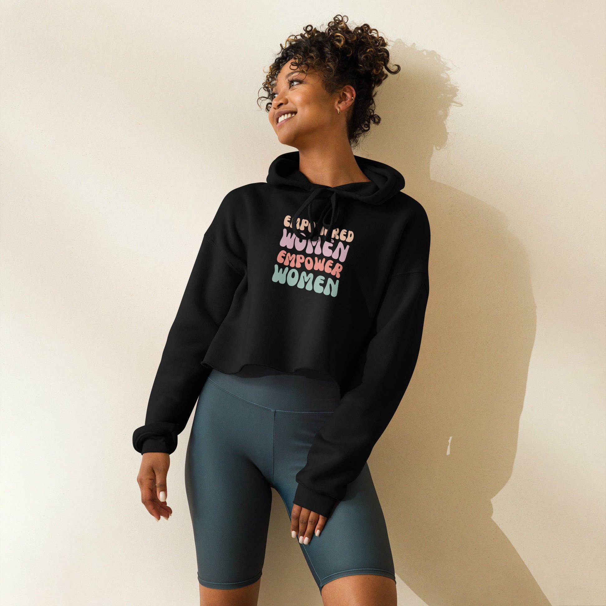 Empowered Cropped Hoodie - Asali Origins