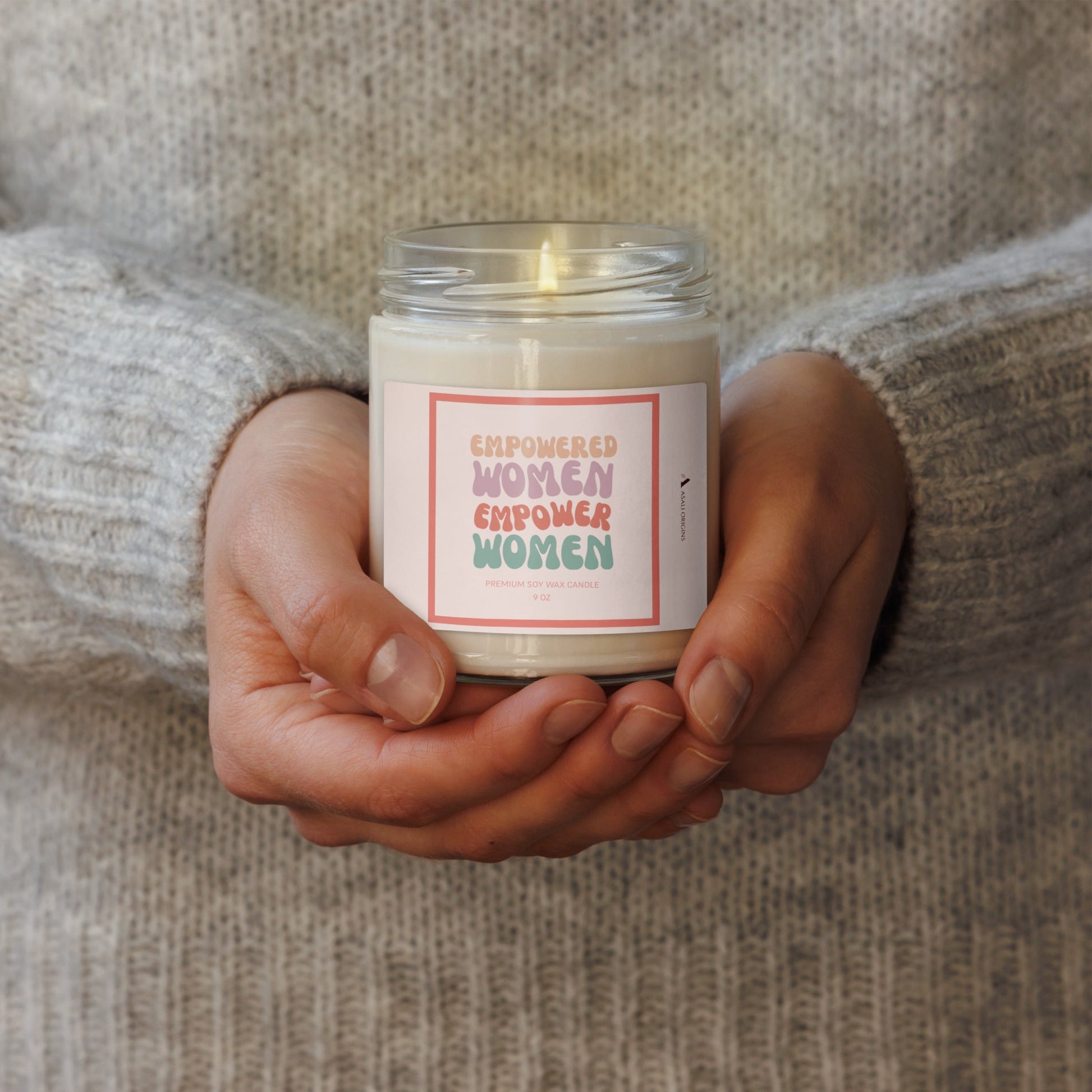 Empowered Women Scented Soy Candle - Asali Origins