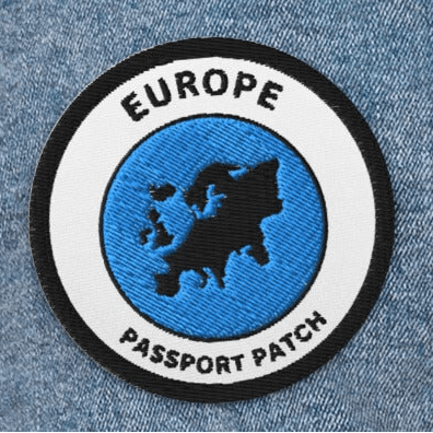 Europe Passport Patch - Asali Origins