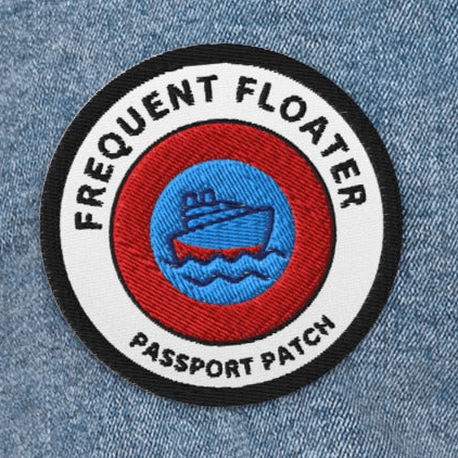 Frequent Floater Cruise Passport Patch - Asali Origins