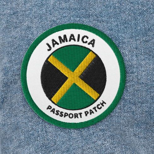 Jamaica Embroidered Passport Patch - Asali Origins