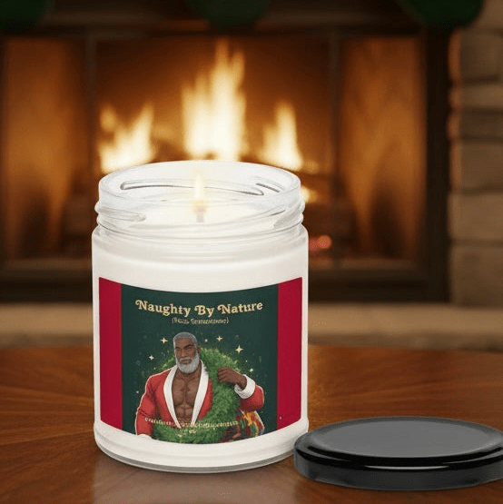 Naughty By Nature Pine Scented Soy Candle - Asali Origins