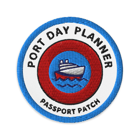 Port Day Planner Passport Patch - Asali Origins