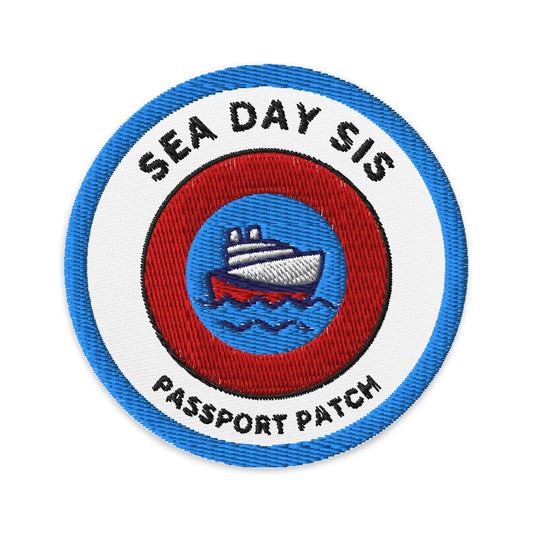 Sea Day Sis Passport Patch - Asali Origins