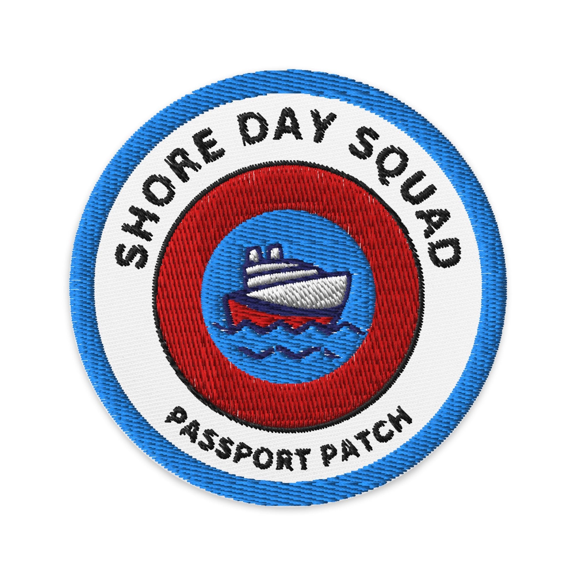 Shore Day Squad Passport Patch | Cruise Life Collection – Asali Origins
