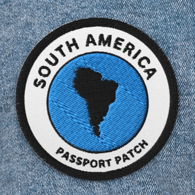 South America Passport Patch - Asali Origins