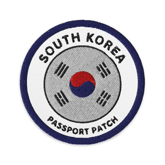 South Korea Passport Patch - Asali Origins