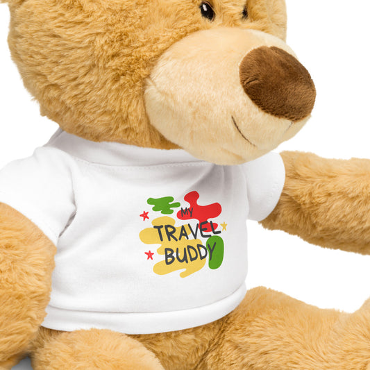 Culture My Travel Buddy Teddy Bear