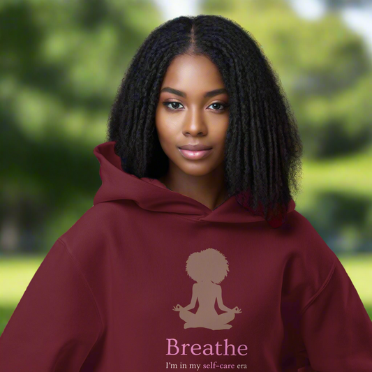 Breathe More Oversized Hoodie