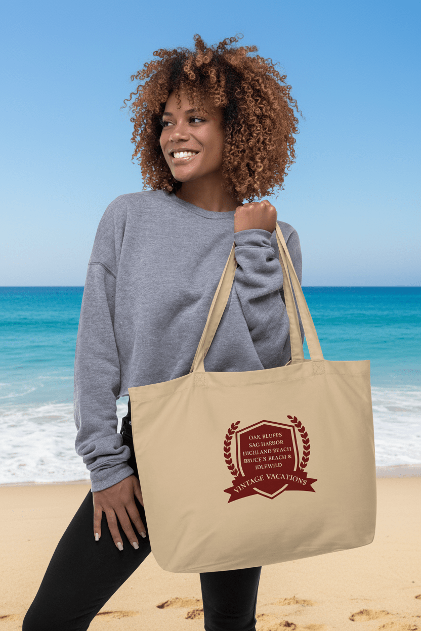 Vintage Vacation Heritage Tote Bag - Asali Origins
