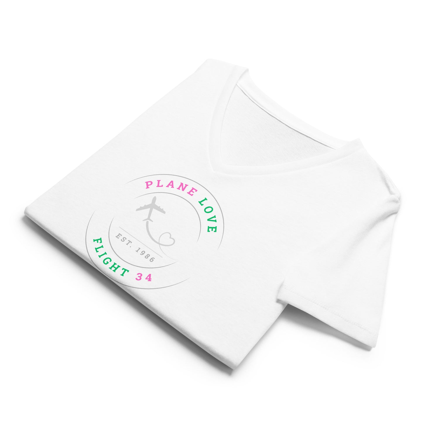 Plane Love Flight 34 T-shirt