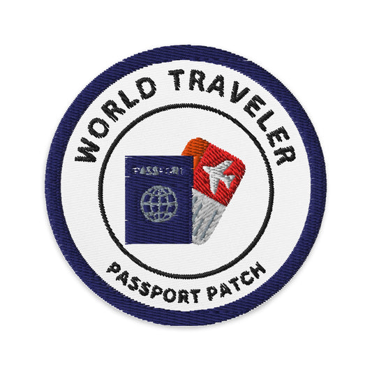 World Traveler Passport Patch - Asali Origins